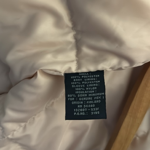 Women's London Fog pale pink coat Sz L - Picture 9 of 12